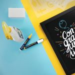 Securit Chalk Mkr Clng Spray 500Ml