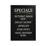 Wall Mount Chalkboard 300X400Mm Blk
