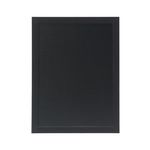 Wall Mount Chalkboard 300X400Mm Blk