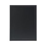 Wall Mount Chalkboard 600X800Mm Blk