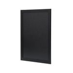 Wall Mount Chalkboard 600X800Mm Blk