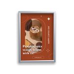 25Mm Front Opening Snap Frame A0