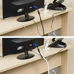 D-Line White Cable Tidy Wrap 2.5M