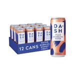Dash Spkg Water Peach 330Ml Pk12