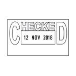 Colop Printer 38 Date Stamp Checked