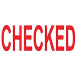 Colop Green Line Word Stamp Checked