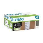 Dymo Xl Shipping Lab 104X159Mm Pk6