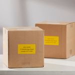 Dymo Lw Ship Label 54X101 Ylw Pk 220