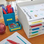 Dymo D1 Labelmaker Tape 9Mm Blk/Red