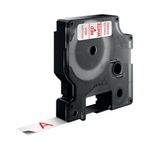 Dymo D1 Labelmaker Tape 12Mm Red/Wht