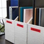 Dymo D1 Labelmaker Tape 12Mm Blk/Red