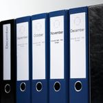 Dymo Lever Arch Label 190X59Mm Pk110