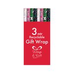 Kids Giftwrap Paper 3M Ast Pk49
