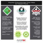 Floortex Ultimat Chair Mat 1500X1200
