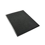 Doortex Door Mat 900X1500Mm Blk/Wht