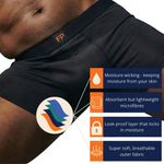 Franks Everyday Boxer Brief S Blk