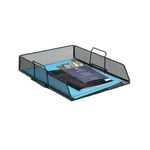 Wire Mesh Letter Tray Black