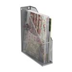 Mesh Magazine Rack A4+ Silver