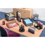 Mesh Letter Tray Portrait Fc Blk