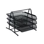 Mesh Letter Tray Portrait Fc Blk