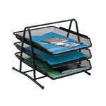 Mesh Letter Tray Portrait Fc Blk