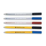 Ball Pen Medium 1Mm Tip Blk Pk50