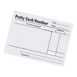 Petty Cash Pad 80 Sh 88X138Mm Pk5