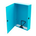Box File Foolscap Blue Pk5