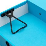Box File Foolscap Blue Pk5