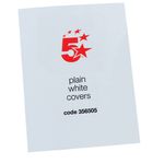 Binding Covers A4 250Gsm Wht Pk100