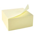 Sticky Notes Cube 400Sh 76X76Mm Ylw