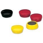 Round Plastic Cud Magnets 20Mm Pk10