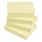 Re-Move Sticky Note 38X51Mm Ylw Pk12