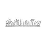 Classic Bicycle Rack Dual 10Cycl Cap