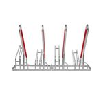 City Hybrid Bicycle Rack 4 Cycle Cap