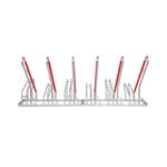City Hybrid Bicycle Rack 6 Cycle Cap