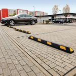 Park-Aid Wheel Stop 1800Mm Blk/Ylw
