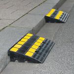 Hdut Kerb Ramp 600X300X100Mm Ylw/Blk