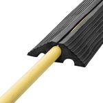 Cable Protector Strip 20Mmx10M Blk
