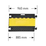 Cable Prot Ramp Lg 960X600 Ylw/Blk