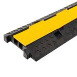 Cable Prot Ramp 1000X245X45 Ylw/Blk