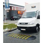 Speed Hump End Sec Fe 450X50 Ylw/Blk