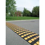 Speed Hump End Sec Fe 450X50 Ylw/Blk