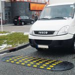 Speed Hump End Sec Ma 450X50 Ylw/Blk