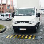Speed Hump End Sec Fe 450X75 Ylw/Blk