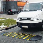 Speed Hump End Sec Ma 450X75 Ylw/Blk