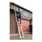 Telescopic 13 Tread Ladder Aluminium