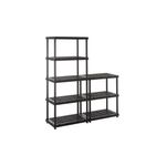 5 Tier Shel Plastic 900X460X1800Mm