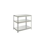 3 Tier Galvanised Shel 1000X600X900M