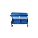 Mob Cntn Picking Trolley + 4 Cntn